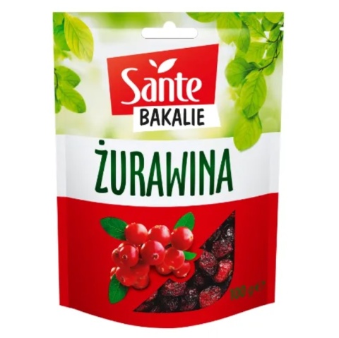 Sante Bakalia Żurawina 100g Sante Bakalia Żurawina 100g