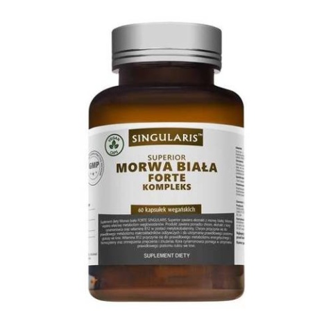 Singularis Superior Morwa Biała Forte Kompleks 60 kapsułek Singularis Superior Morwa Biała Forte Kompleks 60 kapsułek