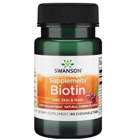 Swanson Biotyna 60 tabletek do ssania Swanson Biotyna 60 tabletek do ssania