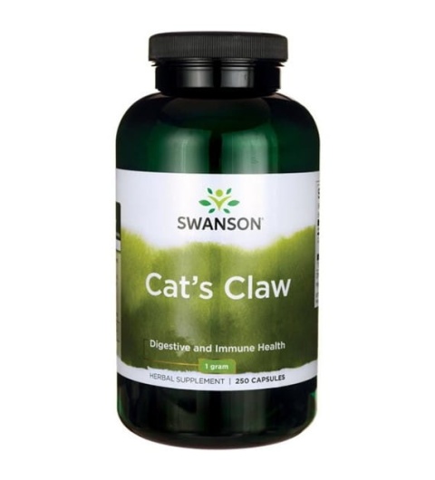 Swanson Cat's Claw (Koci Pazur, Vilcacora) 500 mg 250 kapsułek Swanson Cat's Claw (Koci Pazur, Vilcacora) 500 mg 250 kapsułek