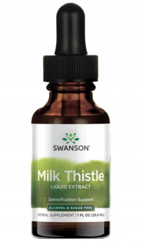 Swanson Milk Thistle Ostropest plamisty 29.6ml Swanson Milk Thistle Ostropest plamisty 29.6ml