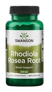 Swanson Rhodiola Rosea Root Różeniec górski 400 mg 100 kapsułek Swanson Rhodiola Rosea Root Różeniec górski 400 mg 100 kapsułek