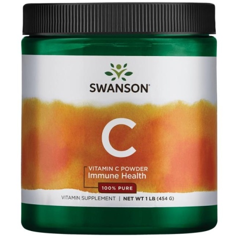 Swanson Witamina C- 1000mg -100% czystości 454g Swanson Witamina C- 1000mg -100% czystości 454g
