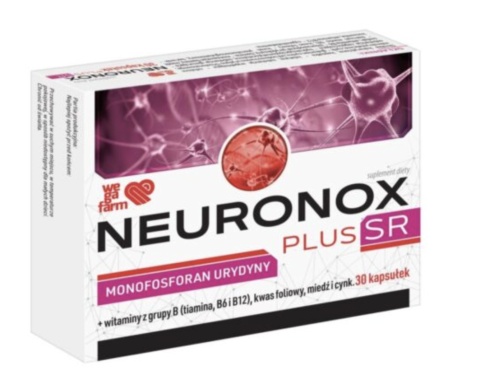 WegaFarm Neuronox Plus SR 30 kapsułek WegaFarm Neuronox Plus SR 30 kapsułek
