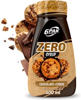 6PAK Syrop Zero 500 ml o smaku czekoladowo-ciasteczkowym 6PAK Syrop Zero 500 ml o smaku czekoladowo-ciasteczkowym