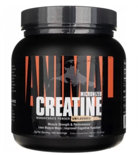 Animal Creatine Micronized Powder(Monohydrat kreatyny) 500g Animal Creatine Micronized Powder(Monohydrat kreatyny) 500g