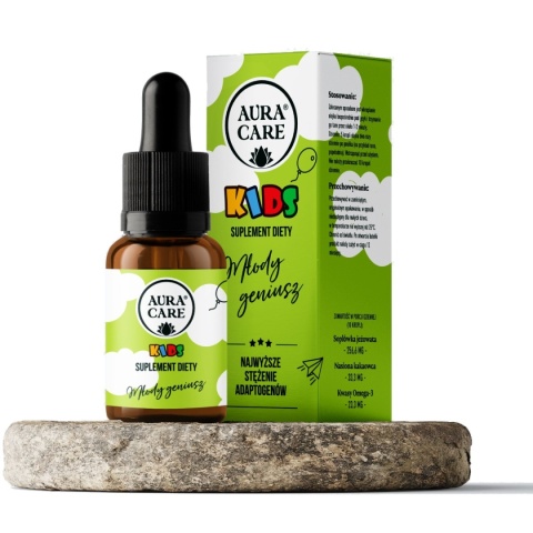 Aura Care KIDS Młody Geniusz Adaptogeny 15 ml Aura Care KIDS Młody Geniusz Adaptogeny 15 ml