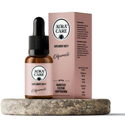 Aura Care Odporność Adaptogeny 10 ml Aura Care Odporność Adaptogeny 10 ml