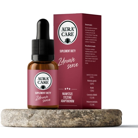 Aura Care Zdrowe Serce Adaptogeny 15 ml Aura Care Zdrowe Serce Adaptogeny 15 ml