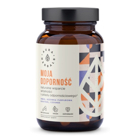 Aura Herbals Moja Odporność Naturalny Kompleks 60 kapsułek Aura Herbals Moja Odporność Naturalny Kompleks 60 kapsułek