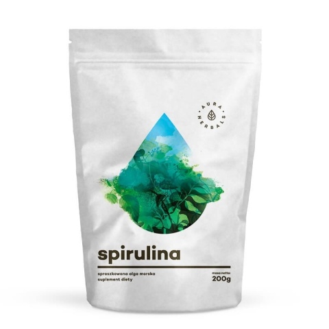 Aura Herbals Spirulina 200g w proszku Aura Herbals Spirulina 200g w proszku