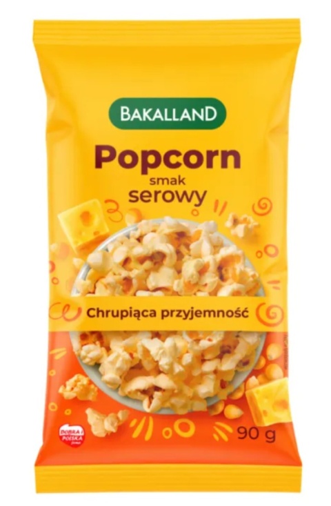 Bakalland Popcorn serowy 90 g Bakalland Popcorn serowy 90 g