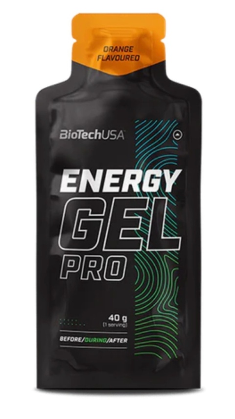 BioTech Energy Gel Pro 40g o smaku pomarańczowym BioTech Energy Gel Pro 40g o smaku pomarańczowym