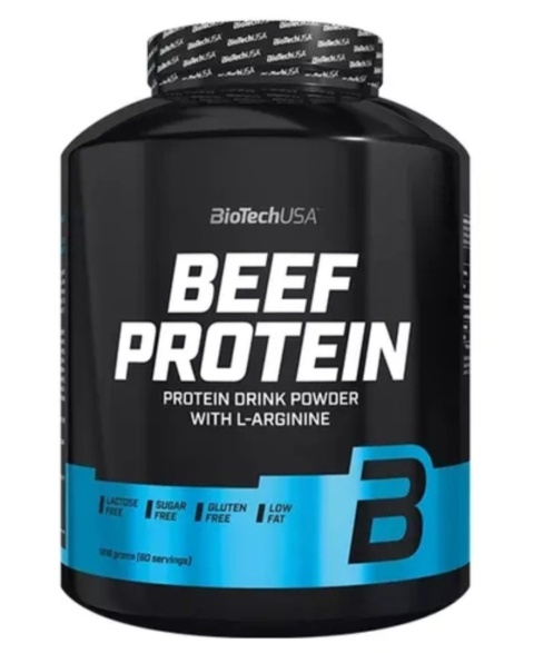 BioTech USA Beef Protein 1816g o smaku truskawkowym BioTech USA Beef Protein 1816g o smaku truskawkowym