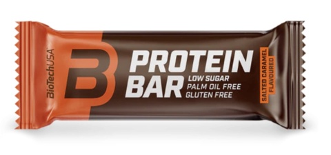BioTech USA Protein Bar 70g o smaku solonego karmelu BioTech USA Protein Bar 70g o smaku solonego karmelu