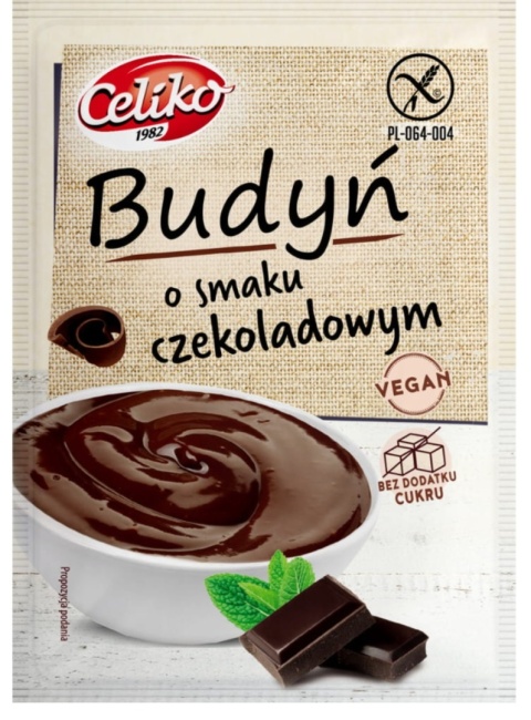 Celiko Budyń O Smaku Czekoladowym Bezglutenowy 40 g Celiko Budyń O Smaku Czekoladowym Bezglutenowy 40 g