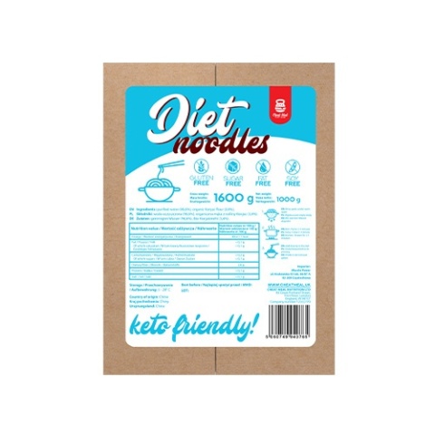 Cheat Meal Makaron Konjac Diet Noodle 1,6 kg/ 1 kg Cheat Meal Makaron Konjac Diet Noodle 1,6 kg/ 1 kg