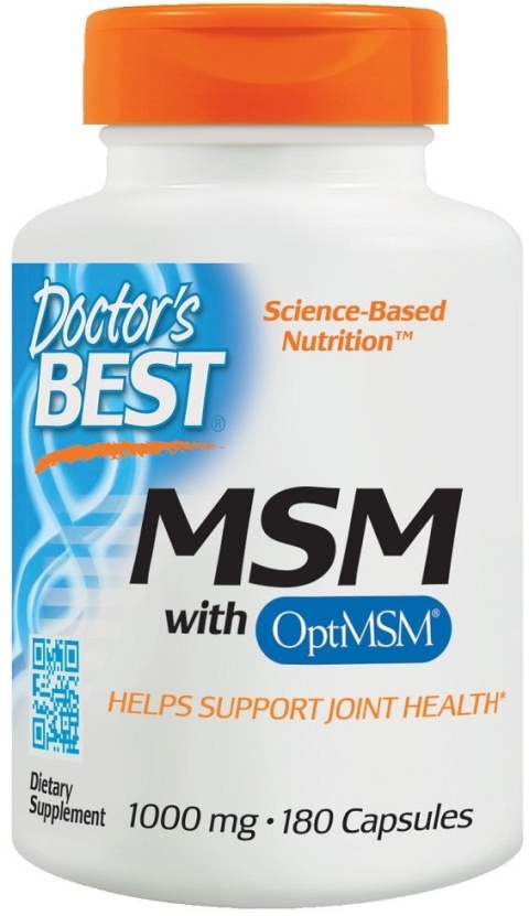 Doctor's Best OptiMSM 1000 mg 180 kapsułek Doctor's Best OptiMSM 1000 mg 180 kapsułek