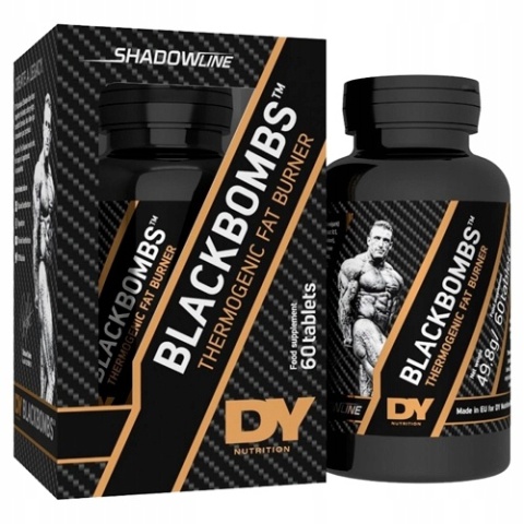 Dorian Yates Black Bombs 60 tabletek Dorian Yates Black Bombs 60 tabletek