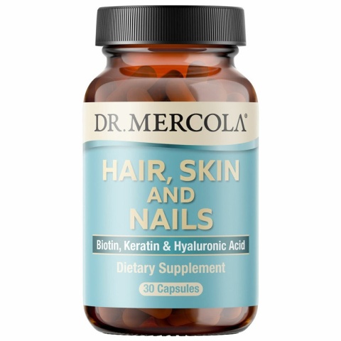 Dr. Mercola Skin, Hair, Nails (włosy, skóra, paznokcie) 30 kapsułek Dr. Mercola Skin, Hair, Nails (włosy, skóra, paznokcie) 30 kapsułek