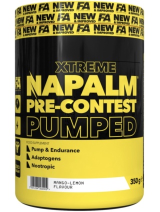 FA Napalm Pre-contest pumped 350g o smaku winogronowym