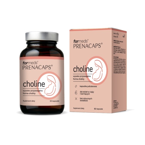 ForMeds Prenacaps Choline 250 mg 60 kapsułek ForMeds Prenacaps Choline 250 mg 60 kapsułek