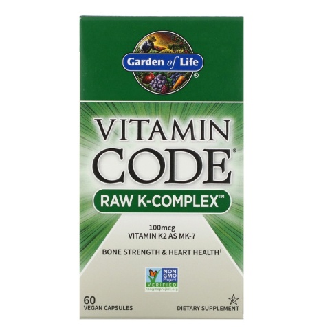 Garden of Life Vitamin Code RAW K-Complex 60 kapsułek Garden of Life Vitamin Code RAW K-Complex 60 kapsułek