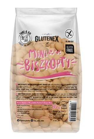Glutenex Biszkopty Mini Bezglutenowe 85 g