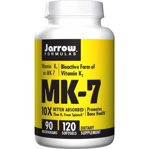 Jarrow Formulas Witamina K2 MK-7 90 µg 120 kapsułek Jarrow Formulas Witamina K2 MK-7 90 µg 120 kapsułek