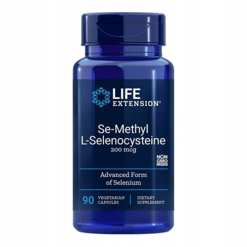 Life Extension Selen (Se-Methyl L-Selenocysteine) 200 µg 90 kapsułek Life Extension Selen (Se-Methyl L-Selenocysteine) 200 µg 90 kapsułek