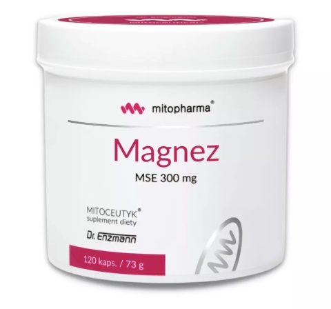 Mito-Pharma Magnez MSE 120 kapsułek Mito-Pharma Magnez MSE 120 kapsułek