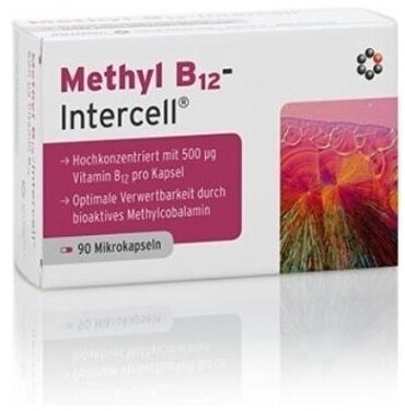 Mito-Pharma Metylowana B12 Intercell 90 kapsułek Mito-Pharma Metylowana B12 Intercell 90 kapsułek