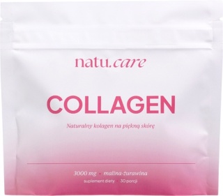 Natu.care Kolagen 3000mg o smaku malina-żurawina 30 porcji
