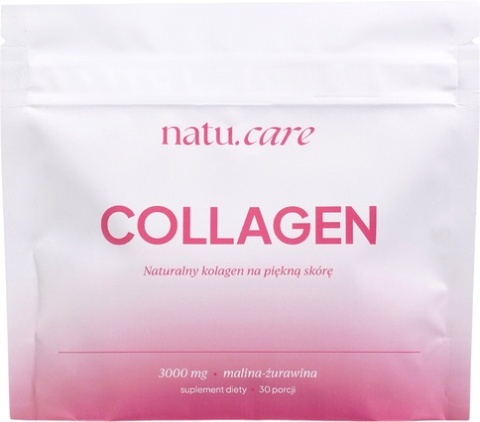 Natu.care Kolagen 3000mg o smaku malina-żurawina 30 porcji Natu.care Kolagen 3000mg o smaku malina-żurawina 30 porcji