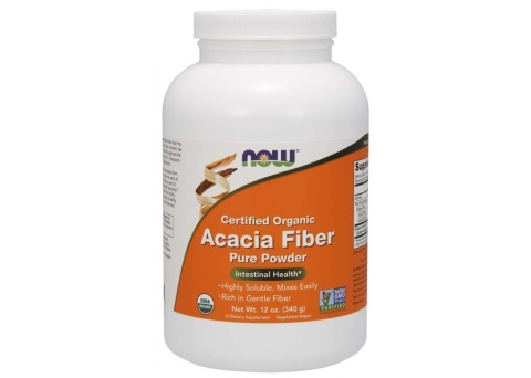 Now Foods Acacia Fiber Organic (Błonnik akacjowy) 340g Now Foods Acacia Fiber Organic (Błonnik akacjowy) 340g