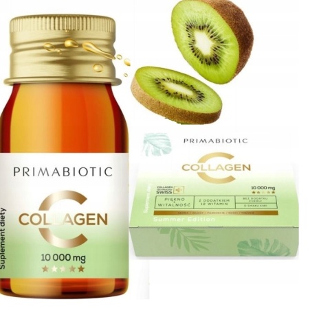 Primabiotic Collagen Summer Edition Smak Kiwi 30x30 ml Primabiotic Collagen Summer Edition Smak Kiwi 30x30 ml