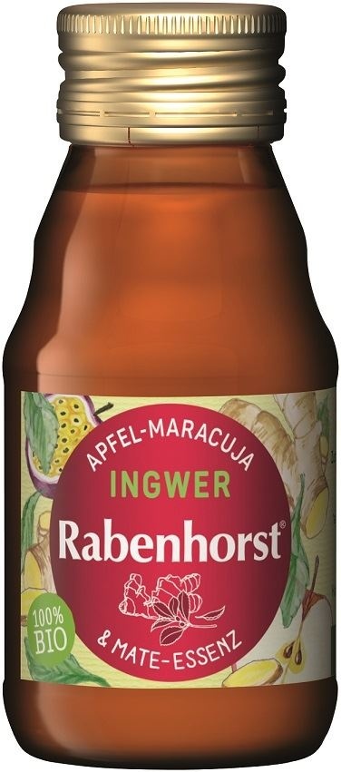 Rabenhorst BIO Shot jabłko-marakuja z imbirem 60 ml Rabenhorst BIO Shot jabłko-marakuja z imbirem 60 ml