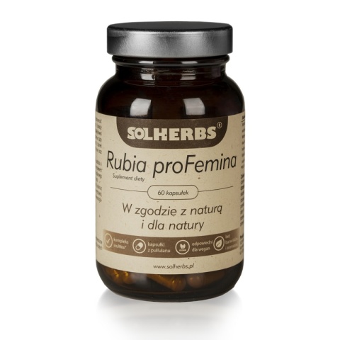 SOLHERBS Rubia proFemina 60 kapsułek SOLHERBS Rubia proFemina 60 kapsułek