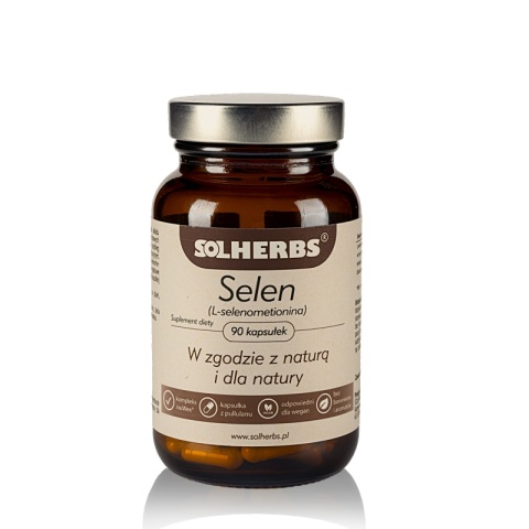 SOLHERBS Selen 90 kapsułek SOLHERBS Selen 90 kapsułek