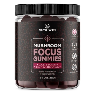 SolveLabs Mushroom Focus Gummies 60 żelek