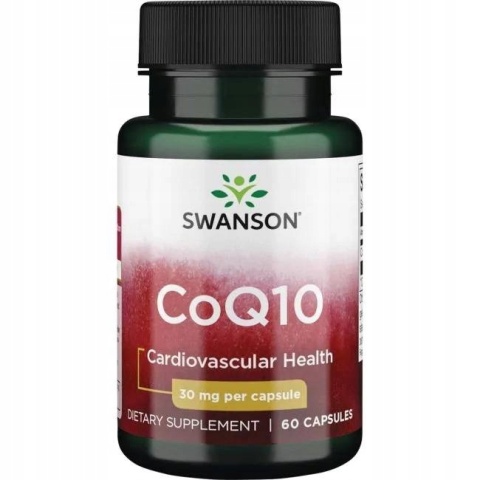 Swanson Koenzym Q10 30 mg 60 kapsułek Swanson Koenzym Q10 30 mg 60 kapsułek