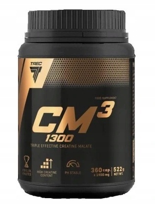 Trec Gold Core CM3 1300 360 kapsułek