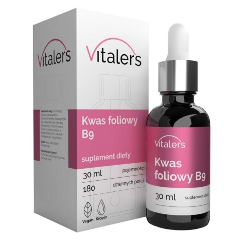 Vitaler's Kwas foliowy 400 µg 30 ml Vitaler's Kwas foliowy 400 µg 30 ml