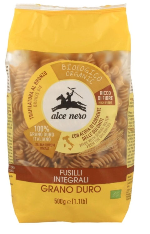Alce Nero Makaron (Semolinowy) Fusilli BIO 500 g Alce Nero Makaron (Semolinowy) Fusilli BIO 500 g