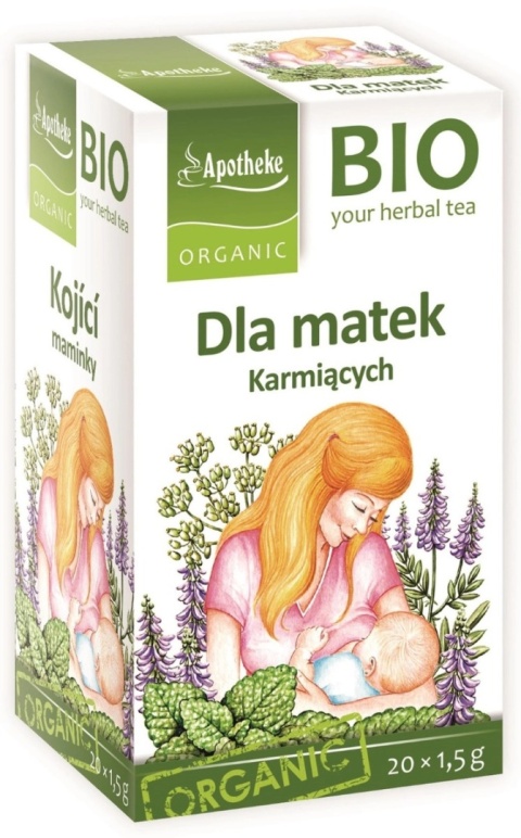 Apotheke Herbatka Dla Matek Karmiących BIO 30g (20x1,5g) Apotheke Herbatka Dla Matek Karmiących BIO 30g (20x1,5g)