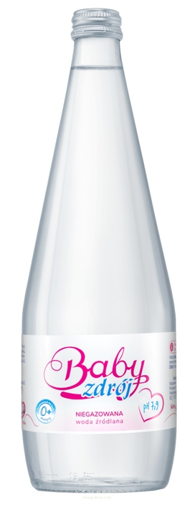 Baby Zdrój Woda Źródlana Niegazowana 700 ml Baby Zdrój Woda Źródlana Niegazowana 700 ml