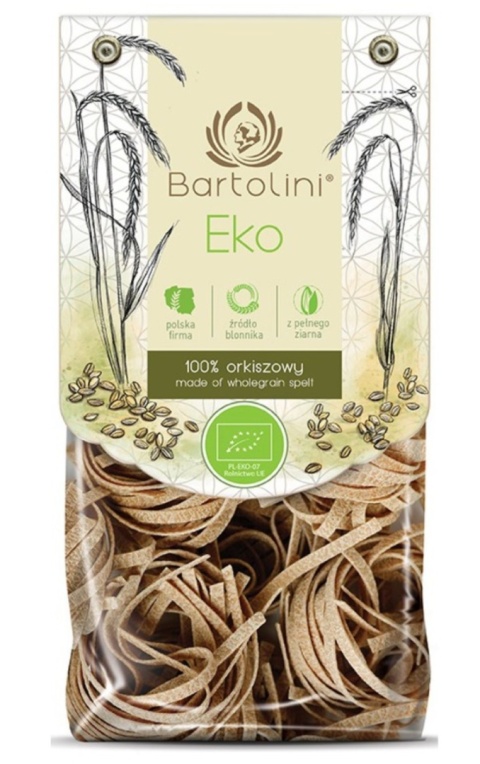 Bartolini Makaron Orkiszowy Razowy Gniazda BIO 250 g Bartolini Makaron Orkiszowy Razowy Gniazda BIO 250 g