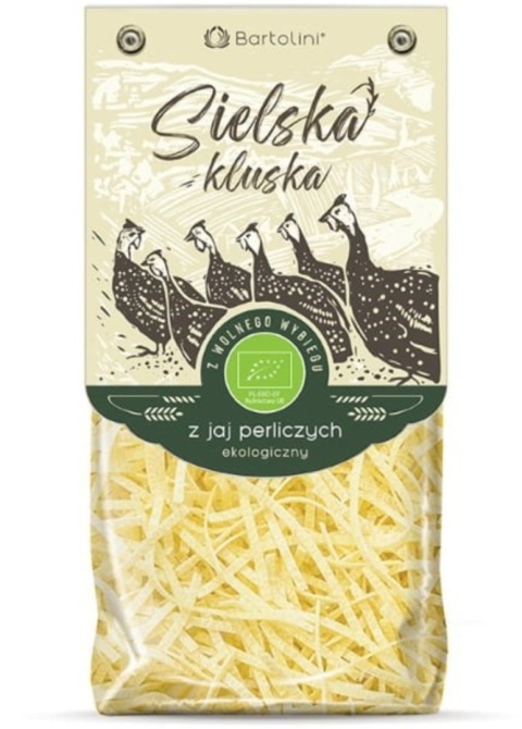 Bartolini Makaron Z Jaj Perliczych Krajanka BIO 250 g Bartolini Makaron Z Jaj Perliczych Krajanka BIO 250 g