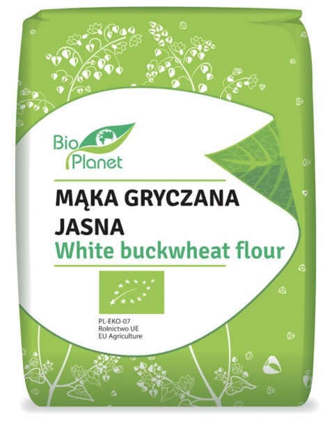 Bio Planet Mąka Gryczana Jasna BIO 1 kg Bio Planet Mąka Gryczana Jasna BIO 1 kg