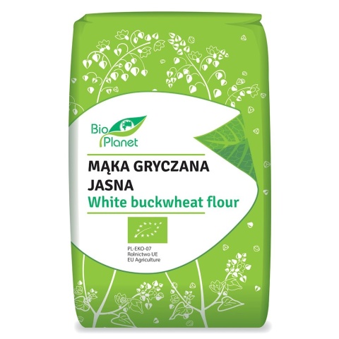 Bio Planet Mąka Gryczana Jasna BIO 500 g Bio Planet Mąka Gryczana Jasna BIO 500 g